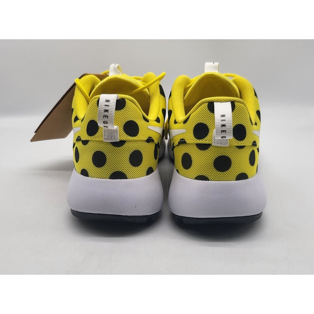 Nike Roshe Golf Next Nature‎ Shoes Yellow Black Polka Dot FD2599 700 Size 6 - Picture 6 of 10